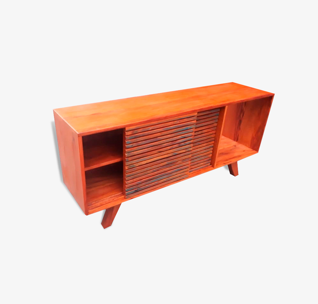 36 – Rack estilo Retrô porta de correr