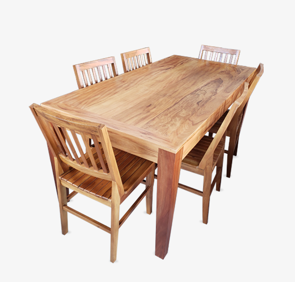 Mesa linha reta maquinada